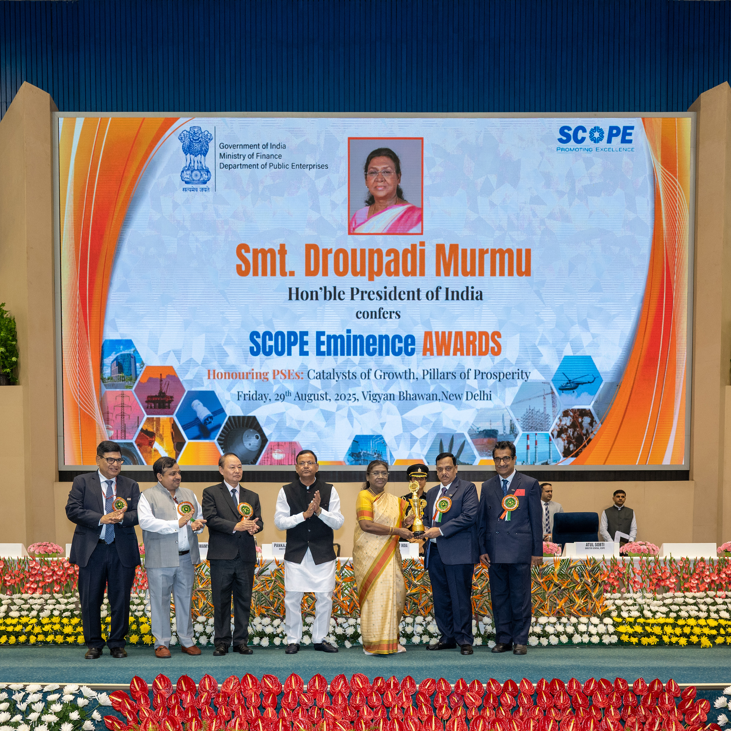 BHEL wins SCOPE Eminence Award 