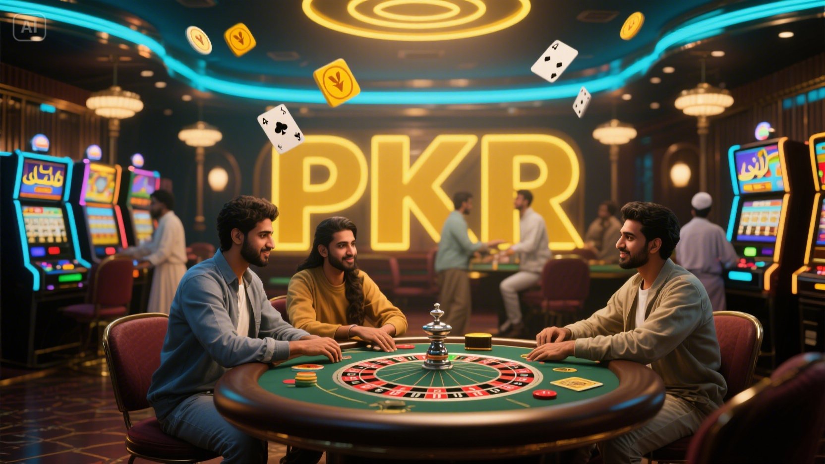 Registration at PKR SLOTS Casino